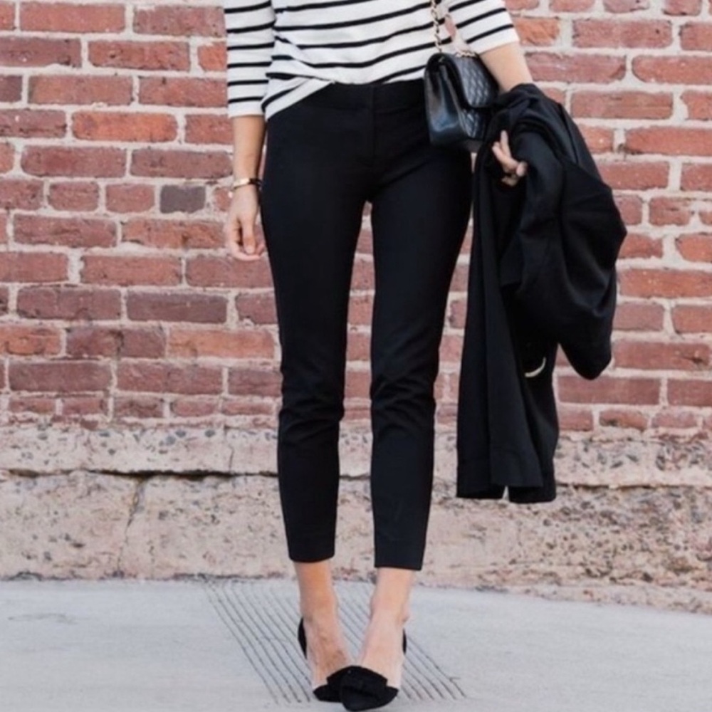 Banana Republic Women's Black Cropped Pants - Picture 2 of 5